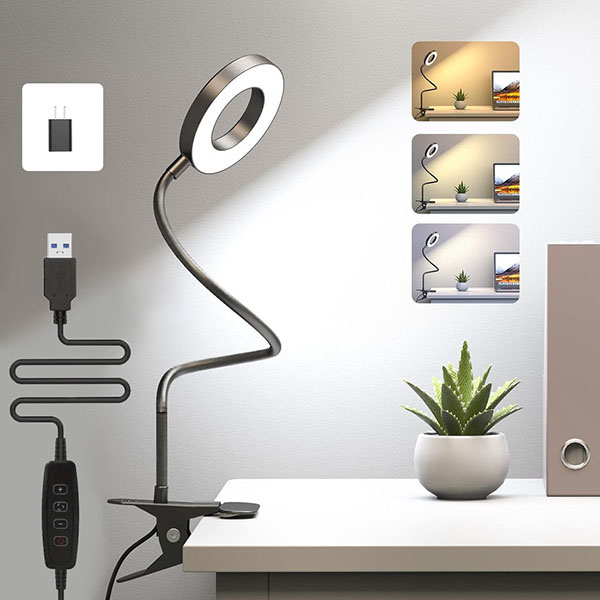 Circular reading light