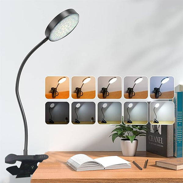 Circular reading light