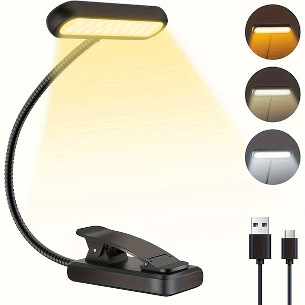 Black book clip night light